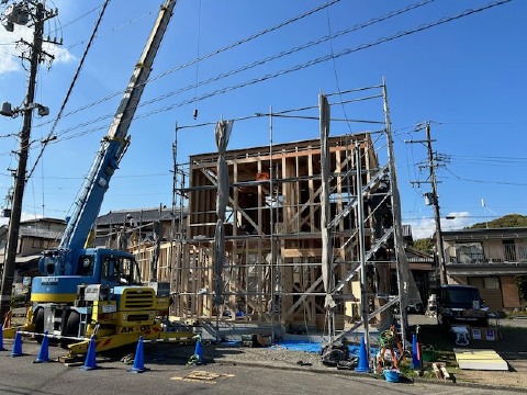 島田市中河町O様邸上棟