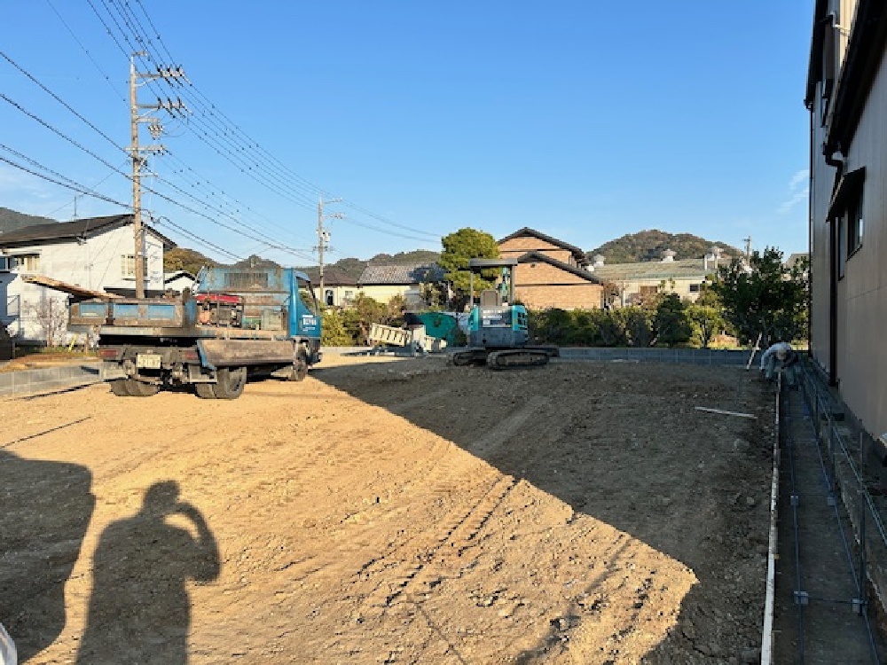 焼津市石脇O様邸造成工事