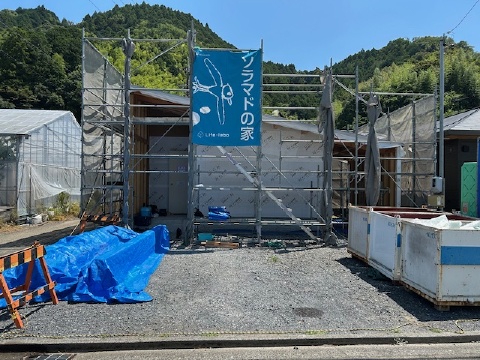 葵区下T様邸上棟後2