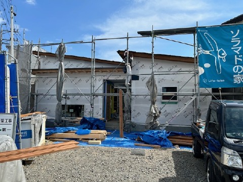 焼津市石脇O様邸軒天工事2