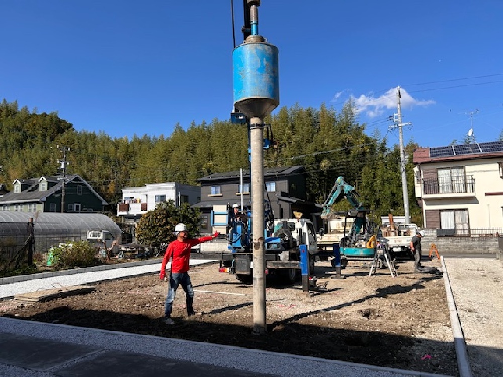掛川市Y様邸地盤補強工事
