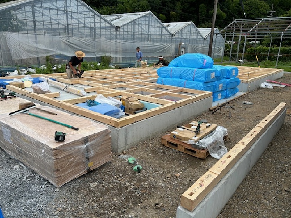 葵区下T様邸土台据え