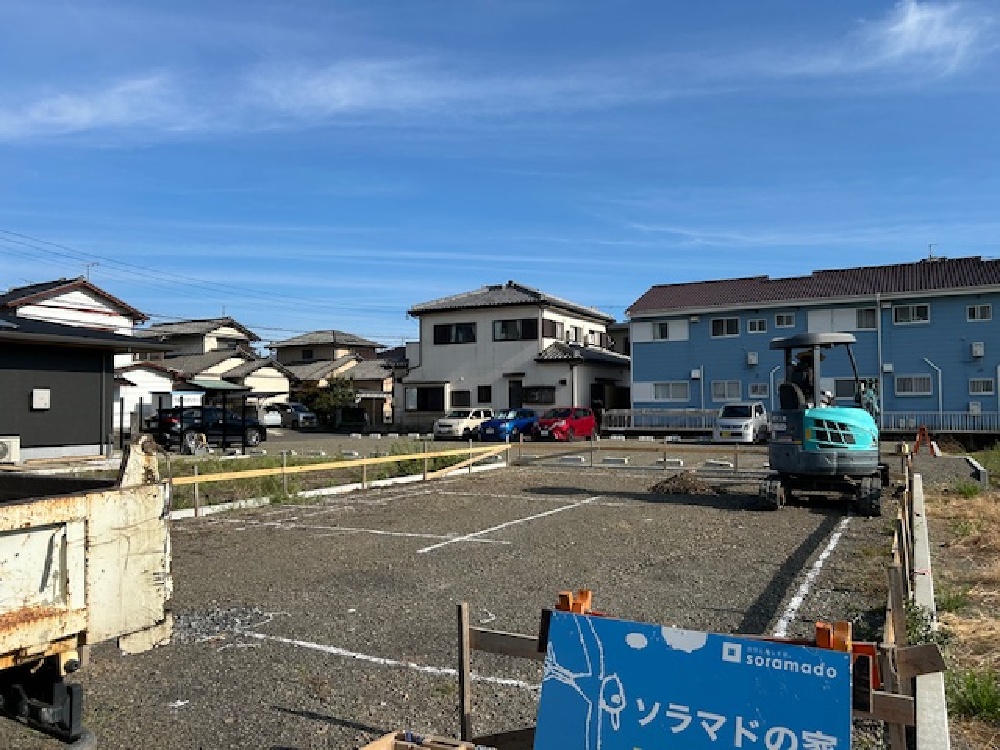 焼津市大村のソラマド着工