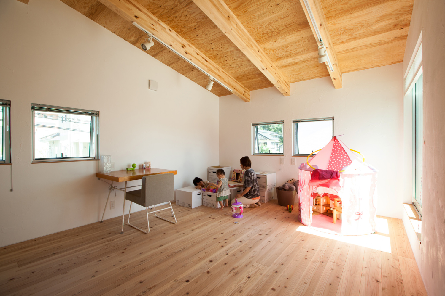 熊本県龍田の家　2階子供室
