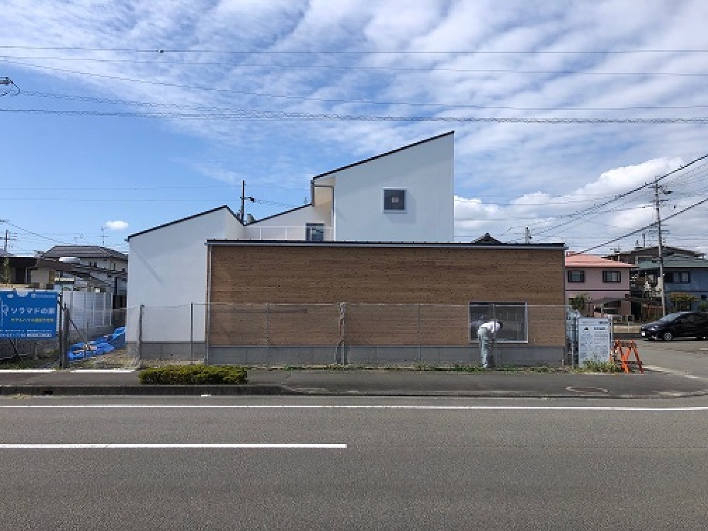 与惣次のソラマド足場撤去