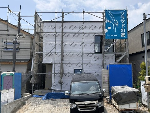 静岡市駿河区向手越T様邸外壁工事