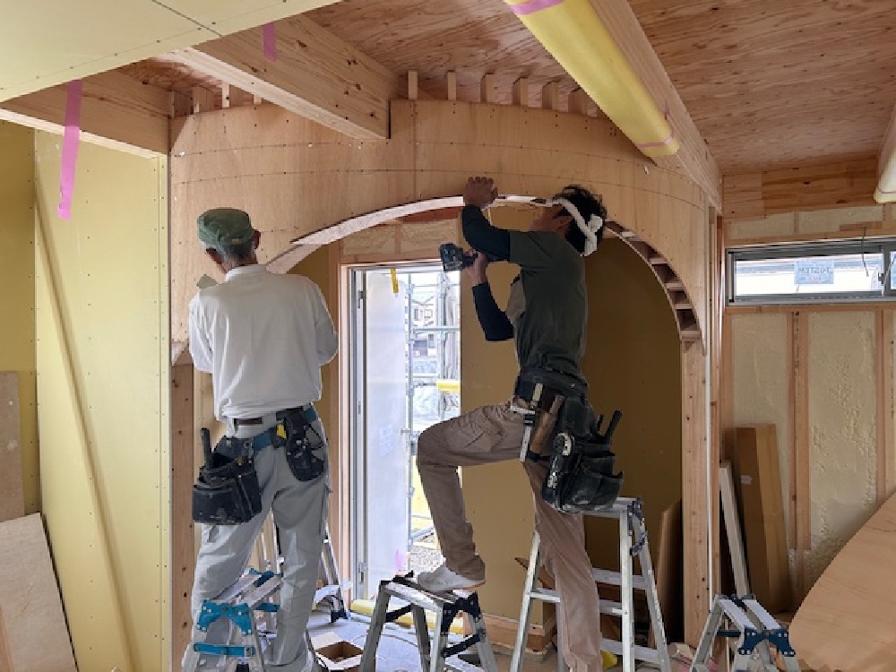 焼津市大村のソラマド垂れ壁