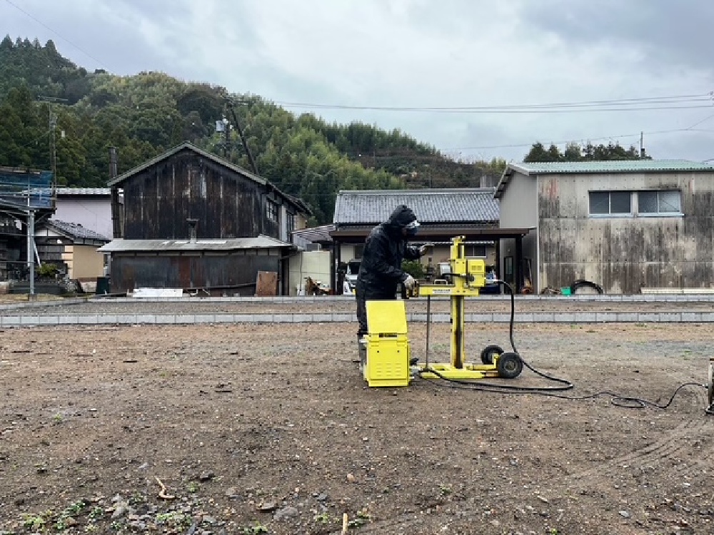葵区下T様邸地盤調査