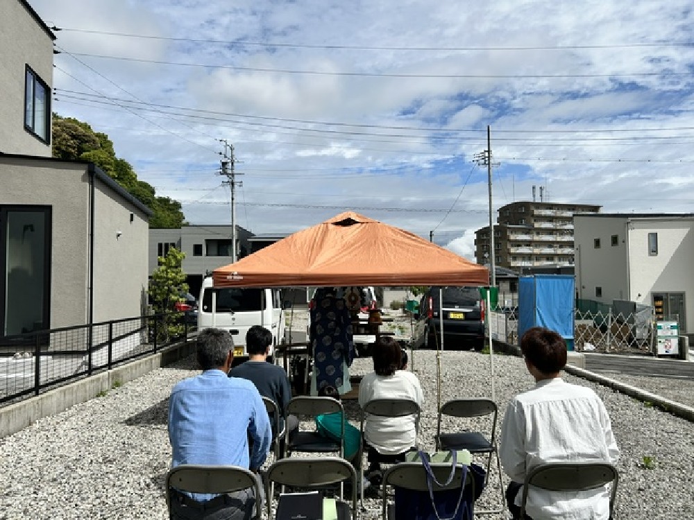 静岡市駿河区向手越T様邸地鎮祭