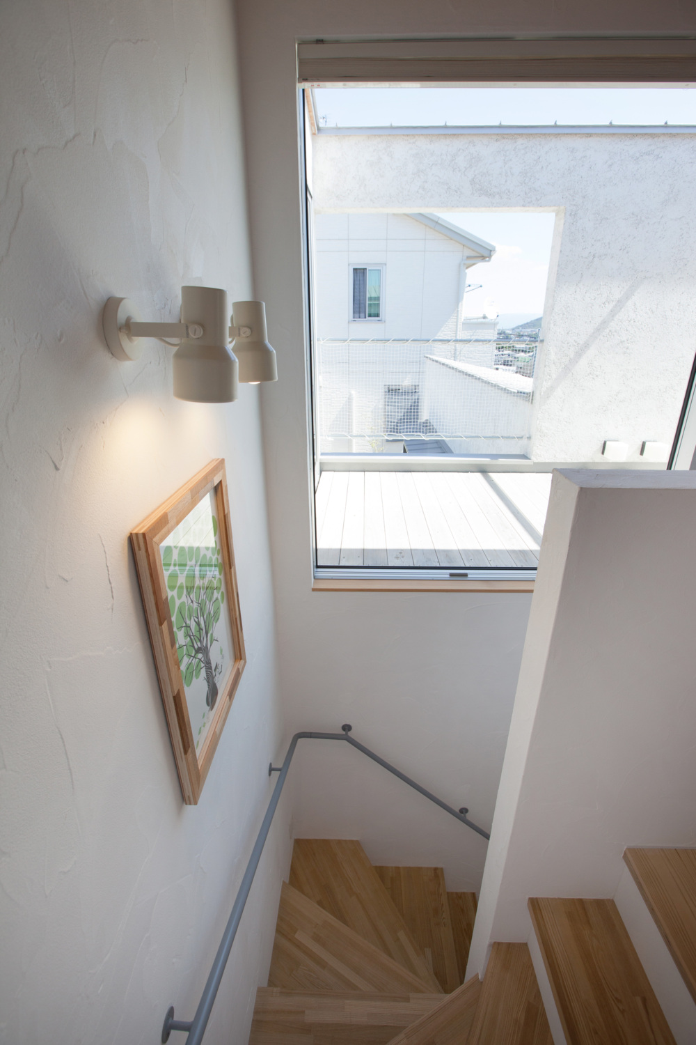 熊本県龍田の家　階段
