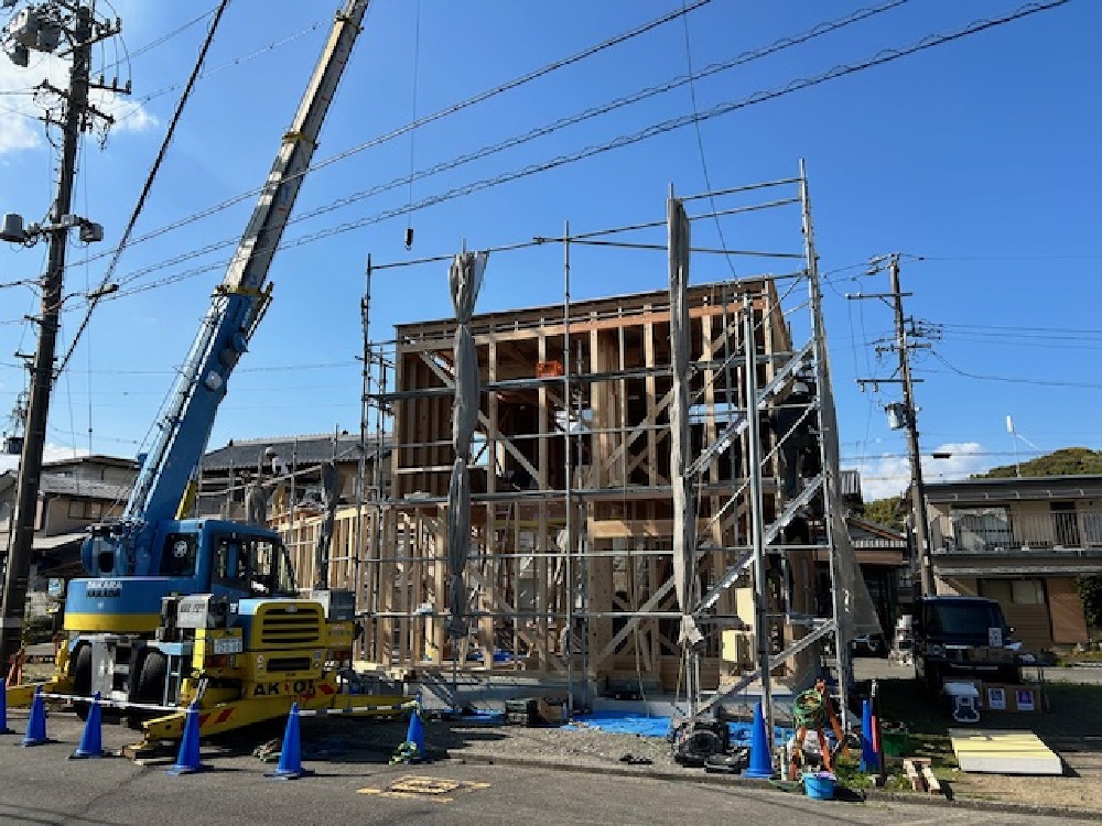 島田市中河町O様邸上棟