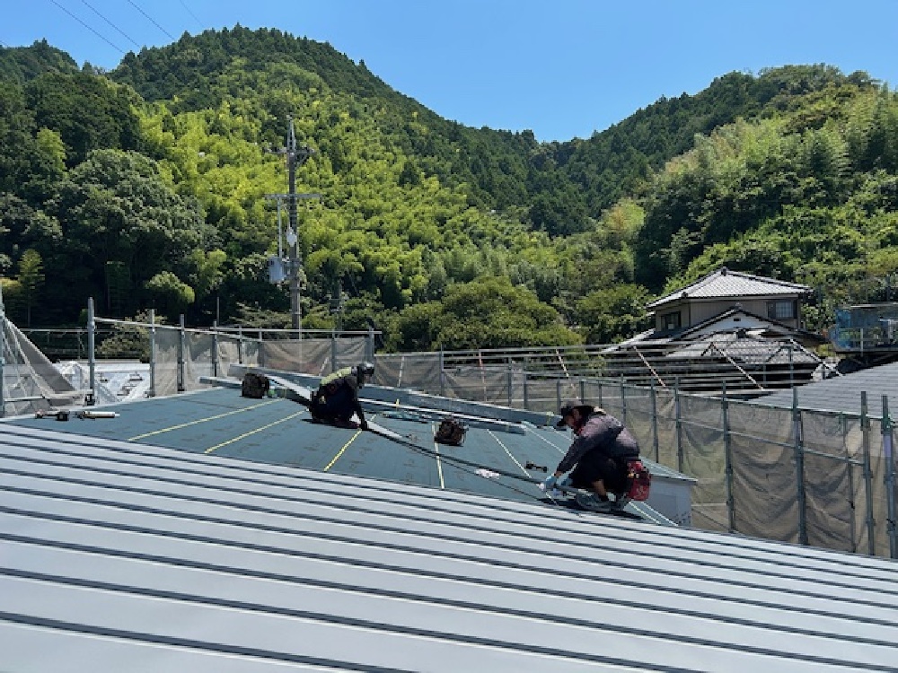 葵区下T様邸屋根工事