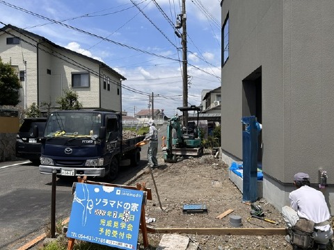 島田市中河町O様邸外構工事