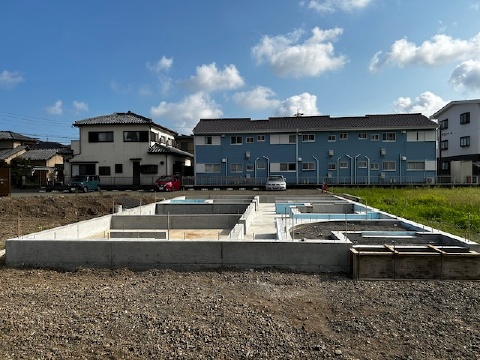 焼津市大村のソラマド基礎完成