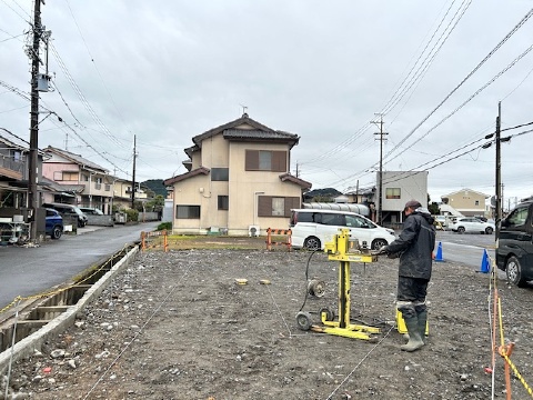 島田市中河町O様邸地盤調査