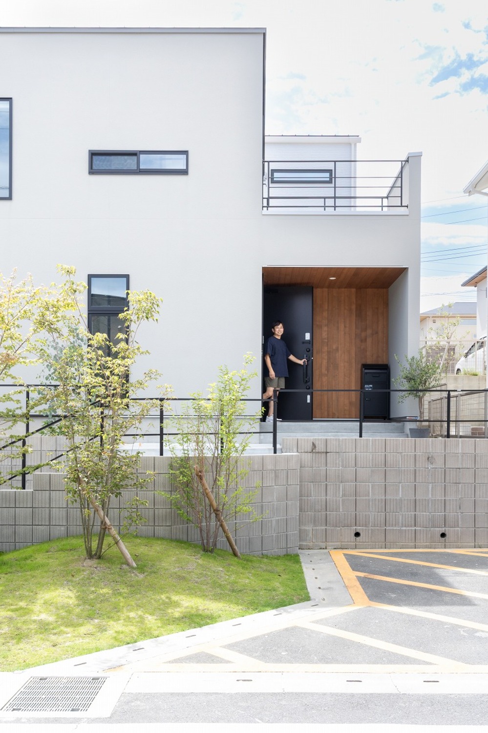 片縄北の家外観