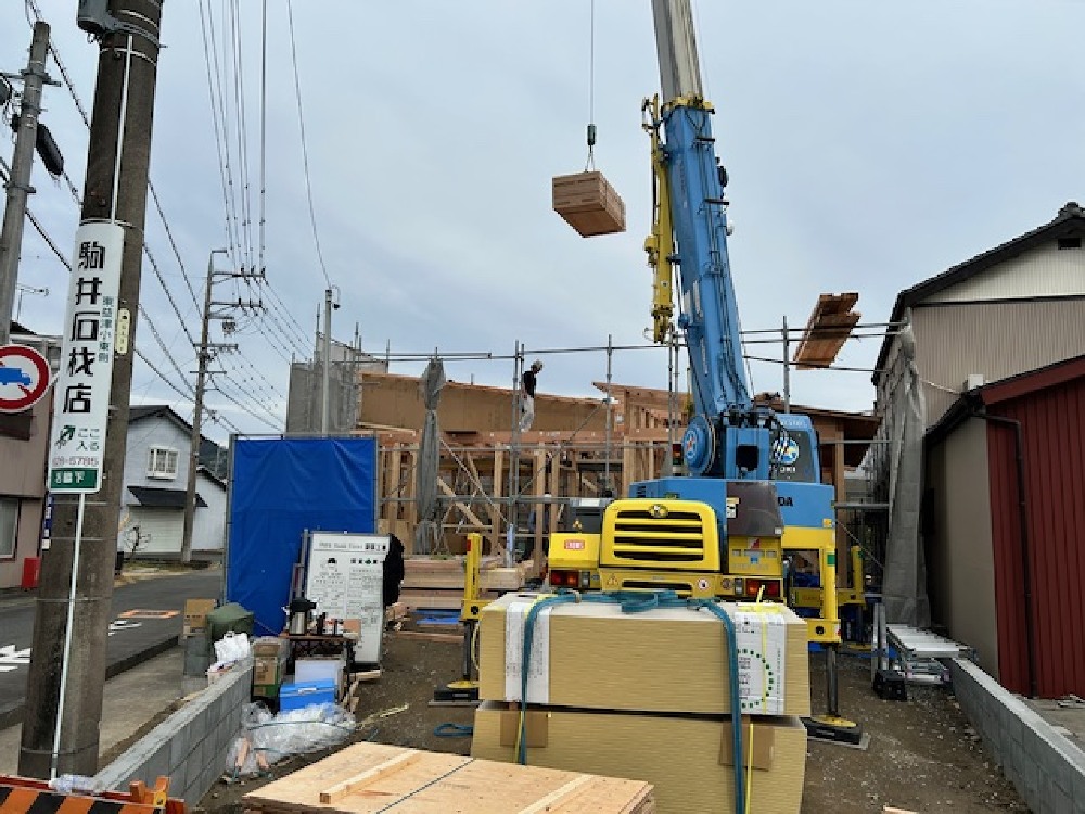 焼津市石脇O様邸上棟