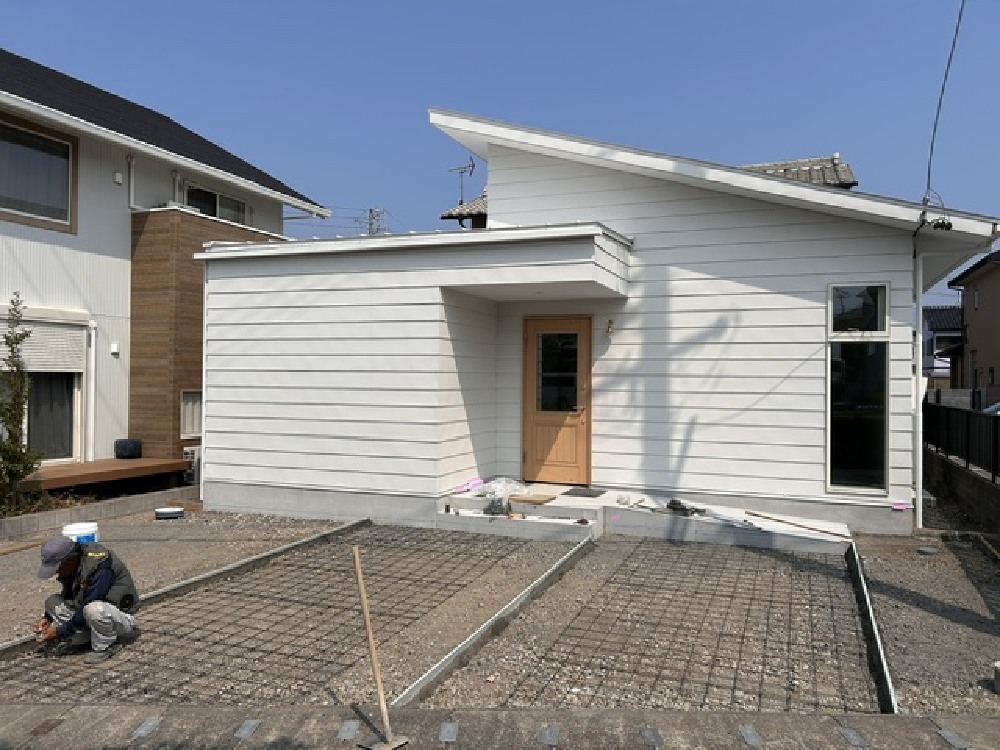 焼津市三ケ名サロン外構工事