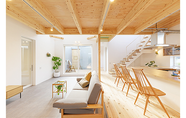 開放感いっぱいの暮らし